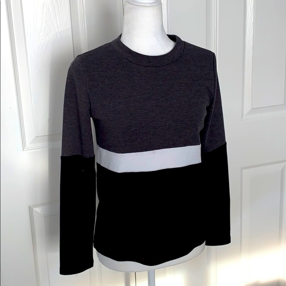 LUMIERE Color Block Sweater sz S - Picture 7 of 7